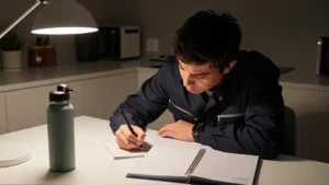 Nauka w szkole policealnej przy pracy: tygodniowy plan, który da się utrzymać
